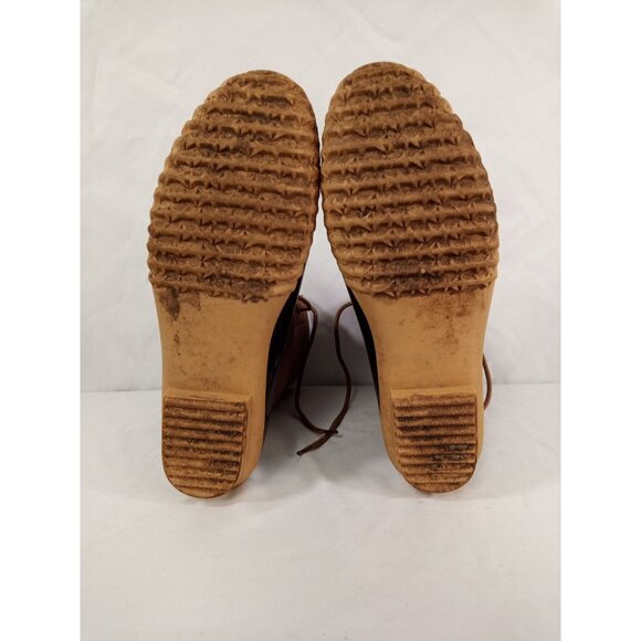 JBU by Jambu Maplewood Women's Black/Brown Duck Boots Size 11M - Picture 6 of 8